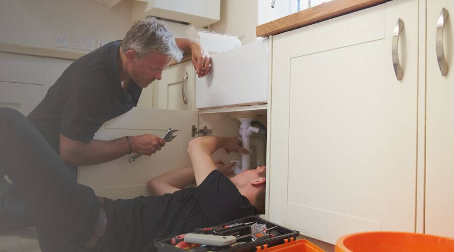 Professional burst pipe repair services in Levering, MI